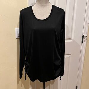 Danskin Now Women's Black Long Sleeve Tee